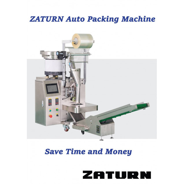 ZATURN Auto Packing Machine with Hopper and Conveyer